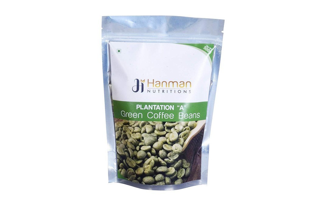 Hanman Nutritions Plantation "A" Green Coffee Beans    Pack  500 grams